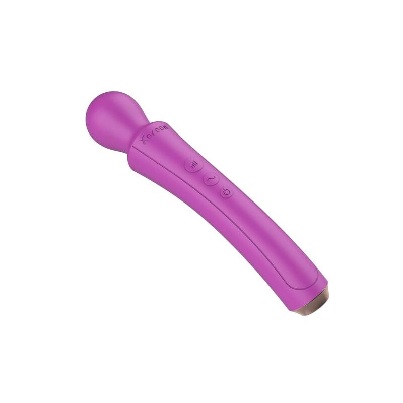 XOCOON böjd stavmassager i fuchsia