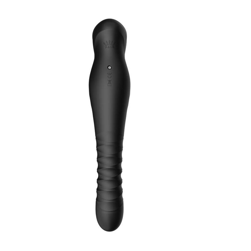 ZALO KING THRUSTER BLACK - kraftfull sexleksak