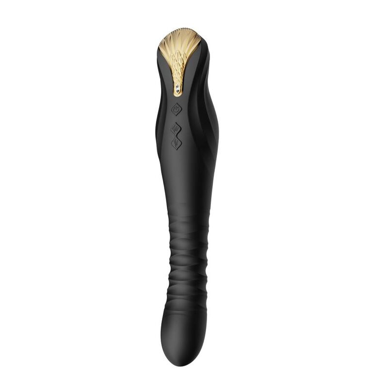 ZALO KING THRUSTER BLACK - kraftfull sexleksak