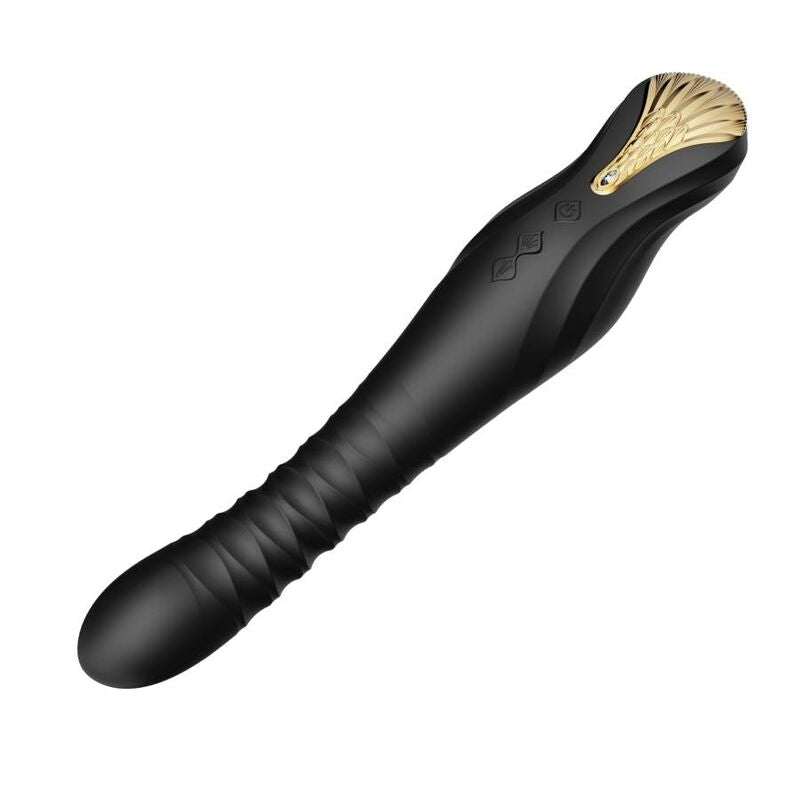 ZALO KING THRUSTER BLACK - kraftfull sexleksak