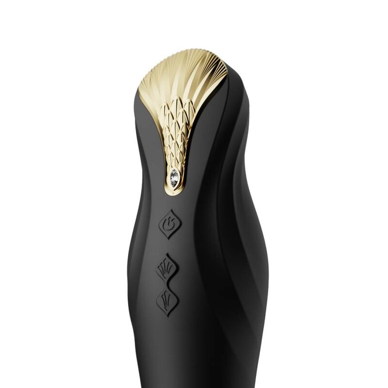 ZALO KING THRUSTER BLACK - kraftfull sexleksak