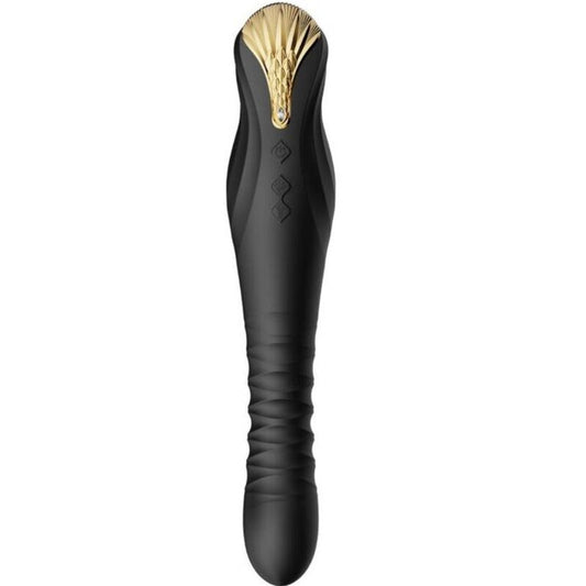 ZALO KING THRUSTER BLACK - kraftfull sexleksak
