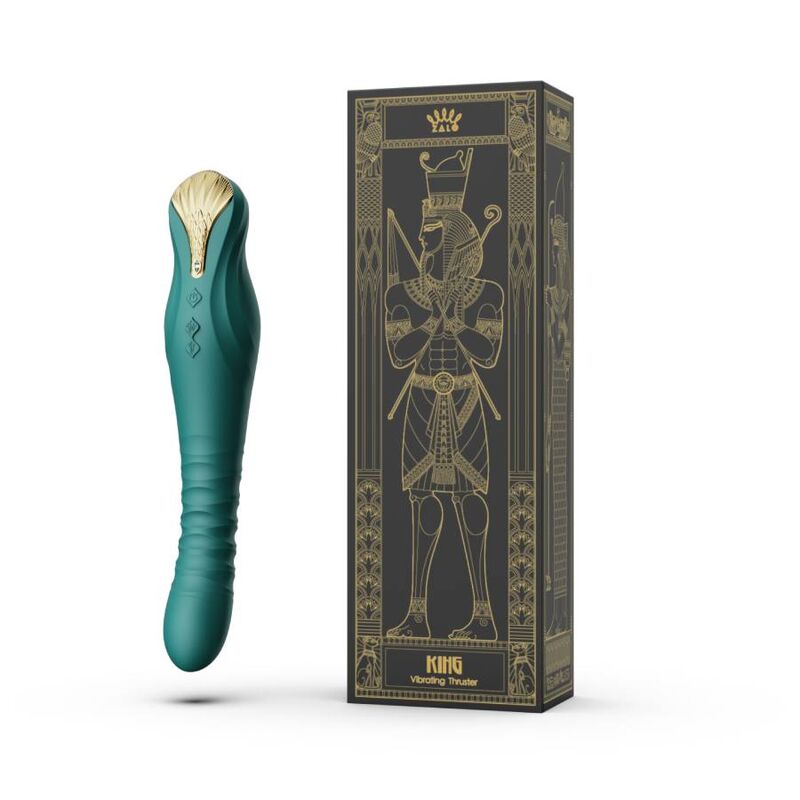 ZALO KING THRUSTER GREEN - kraftfull sexleksak