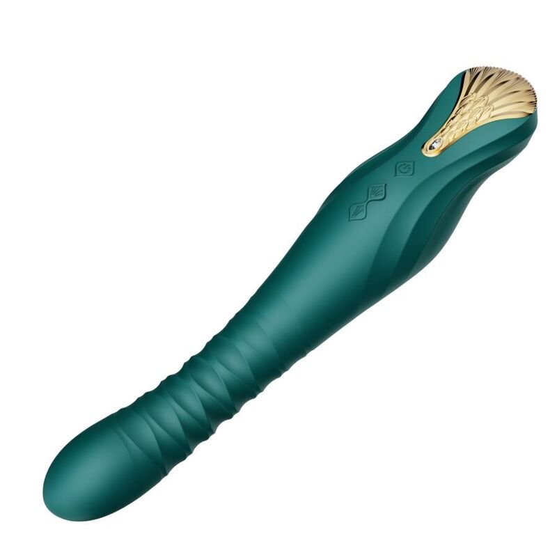 ZALO KING THRUSTER GREEN - kraftfull sexleksak