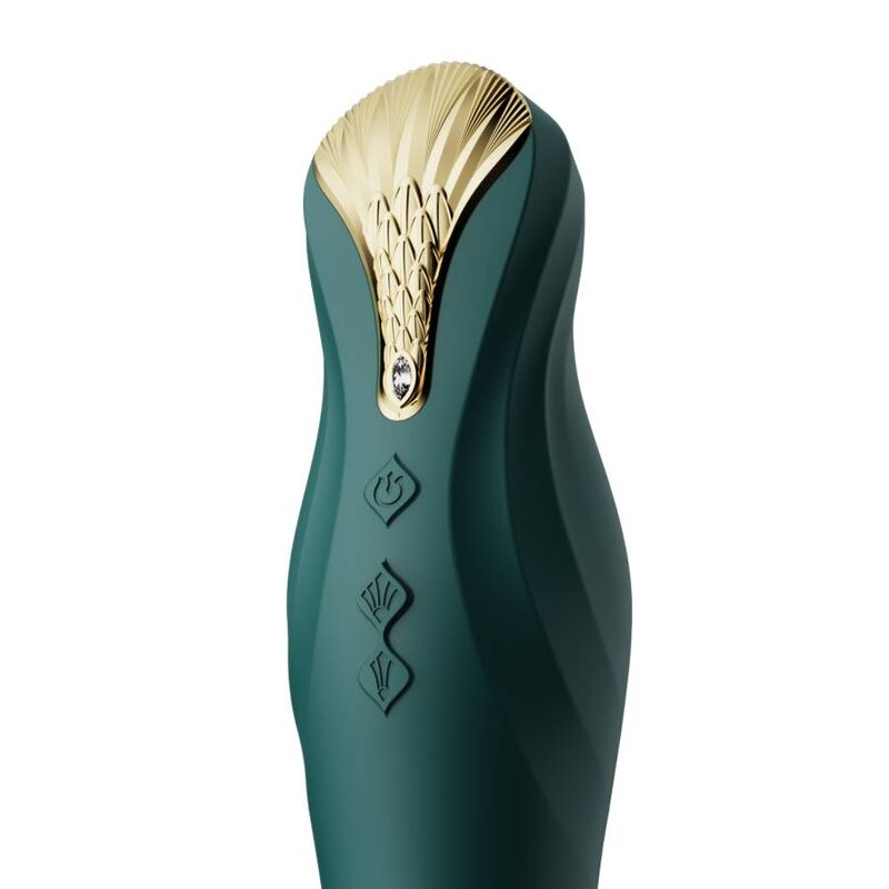 ZALO KING THRUSTER GREEN - kraftfull sexleksak