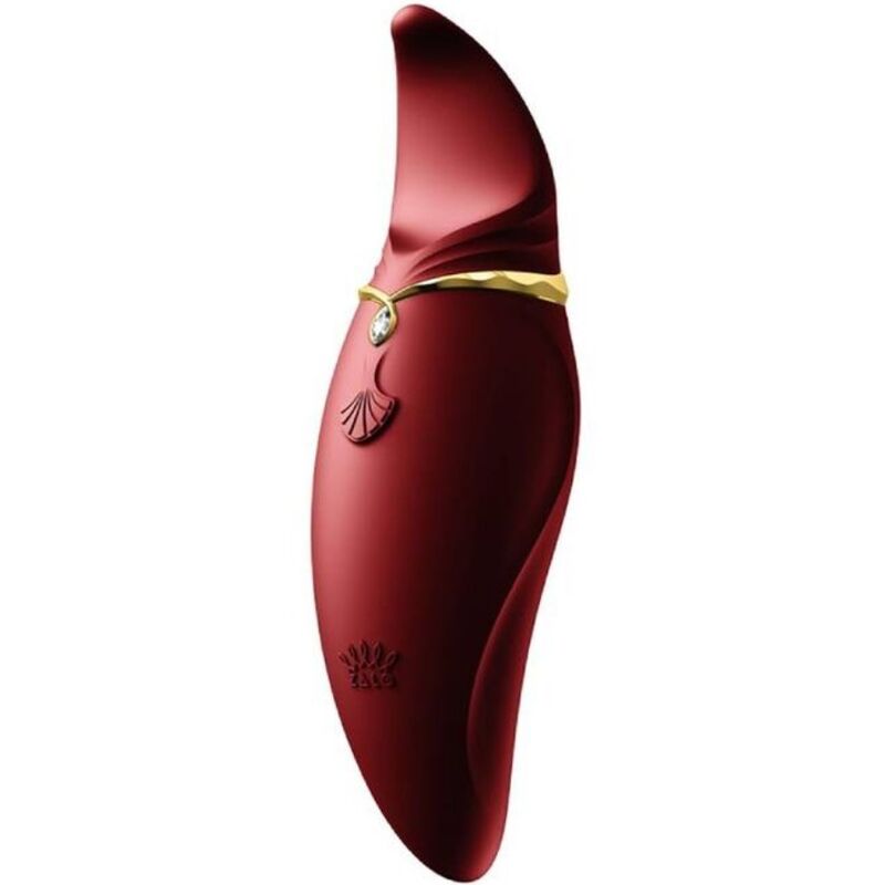 ZALO HERO PULSE WAVE MASSAGER i röd färg