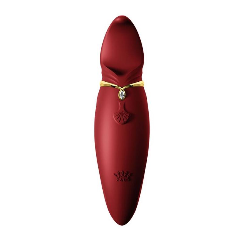 ZALO HERO PULSE WAVE MASSAGER i röd färg