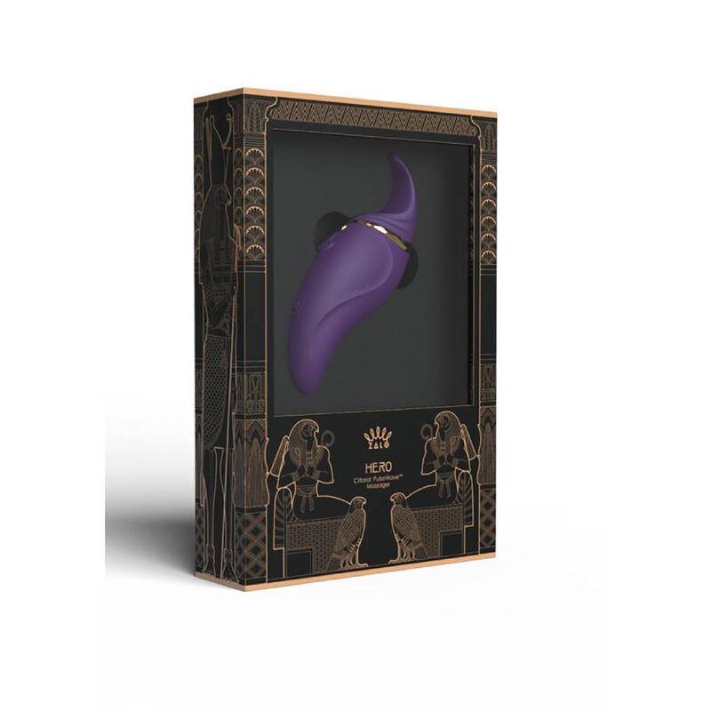 ZALO HERO PULSE WAVE MASSAGER i lila färg