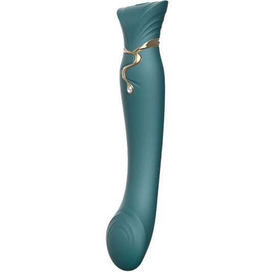 ZALO Queen G-spot PulseWave Vibrator i grön färg