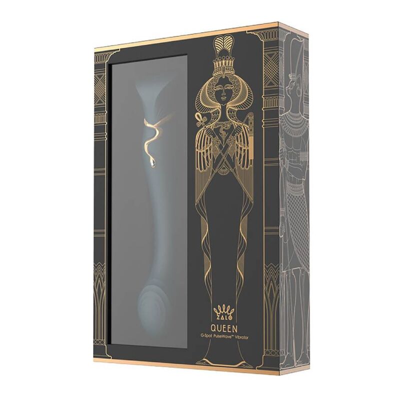 ZALO Queen G-spot PulseWave Vibrator i grön färg