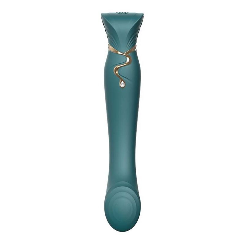 ZALO Queen G-spot PulseWave Vibrator i grön färg
