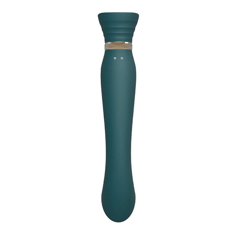 ZALO Queen G-spot PulseWave Vibrator i grön färg