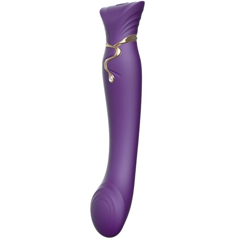 ZALO Queen G-spot PulseWave Vibrator i lila