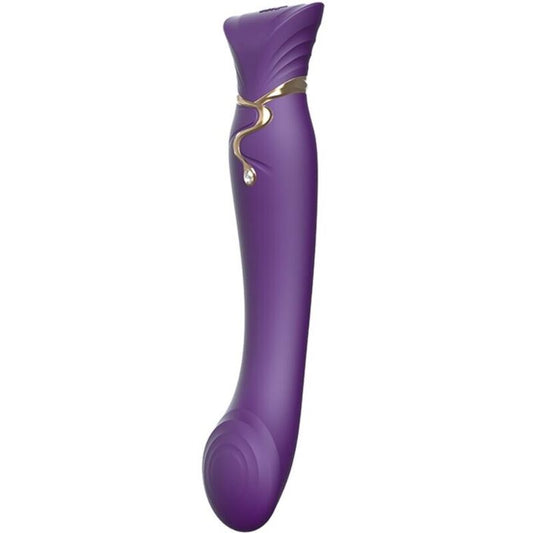 ZALO Queen G-spot PulseWave Vibrator i lila