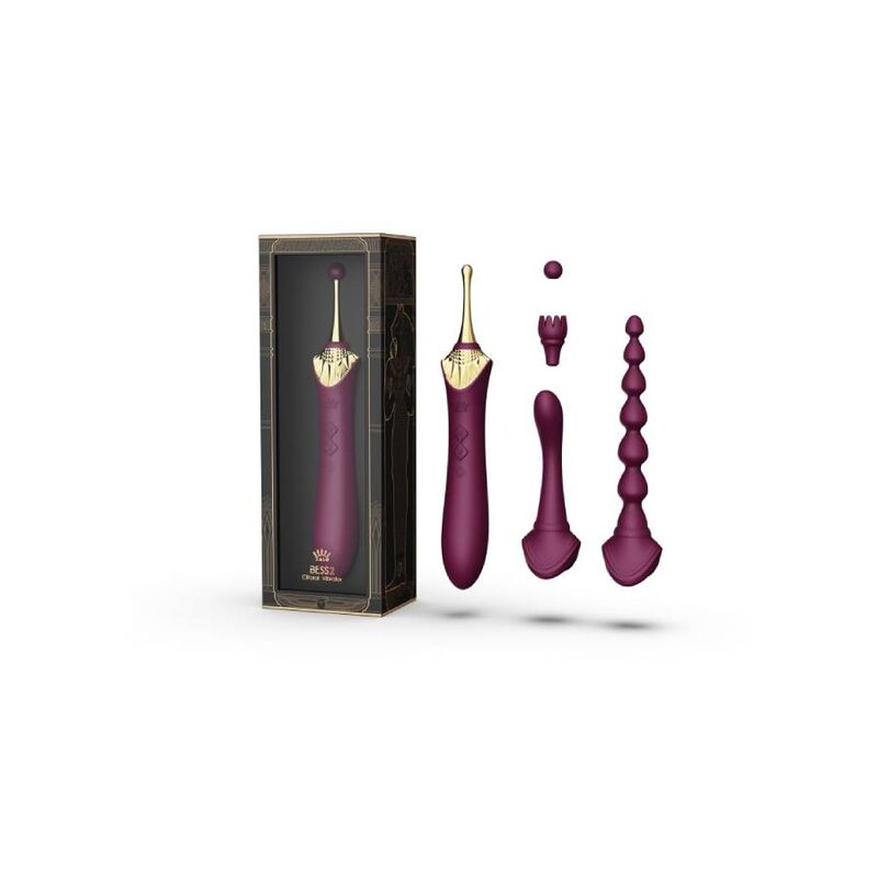 ZALO - BESS 2 KLITORAL MASSAGER LILA