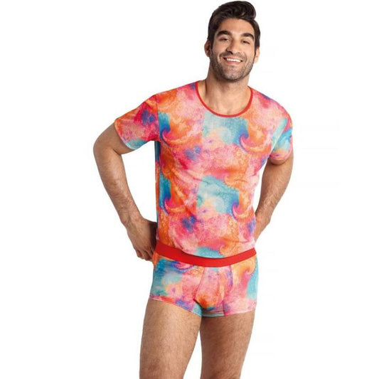 ANAIS MEN FALCON T-SHIRT XL i mjuk lycra med banantryck