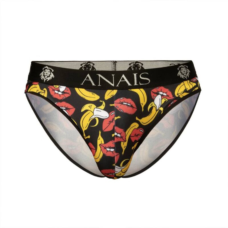 ANAIS MEN - BANANA SLIP S i mjukt lycra med banantryck