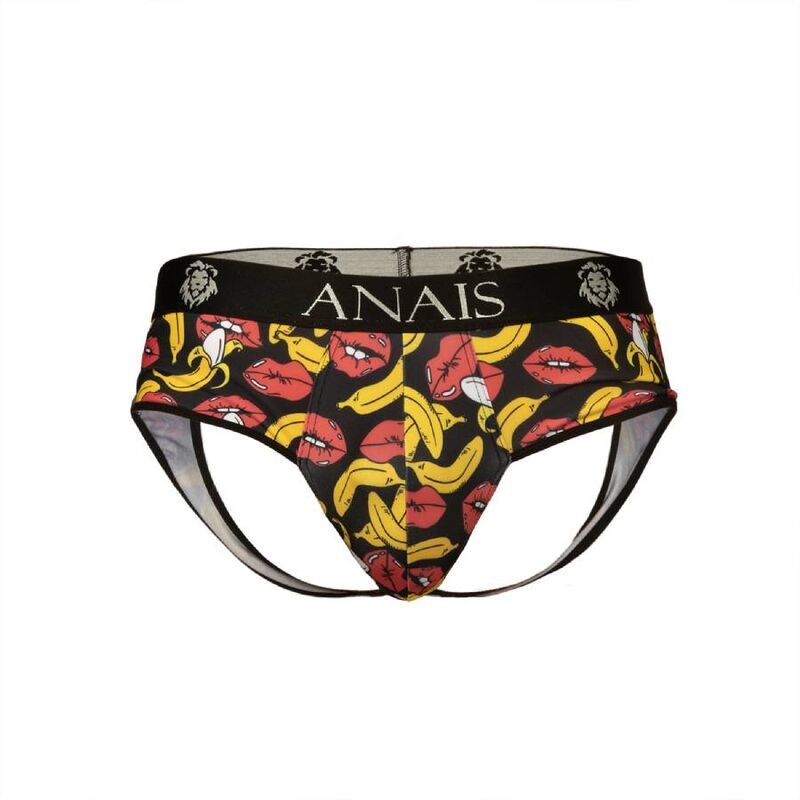 ANAIS MEN Banana Jock Bikini L med banantryck