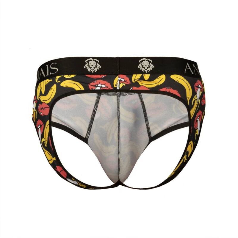 ANAIS MEN Banana Jock Bikini XL med banantryck