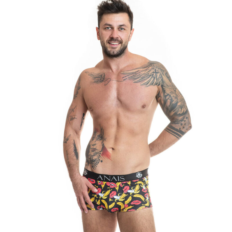 ANAIS MEN - BANANA BOXER S med banantryck
