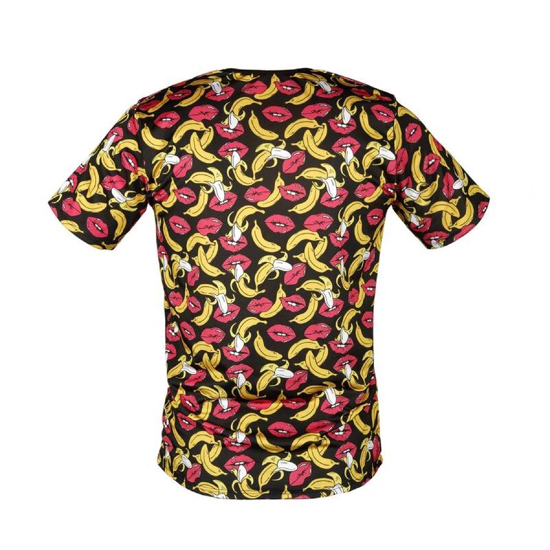ANAIS MEN Banana T-Shirt S med banantryck