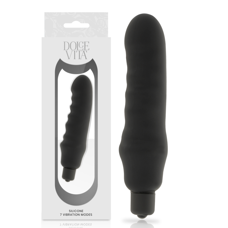 DOLCE VITA - GENIUS BLACK SILICONE vibrator