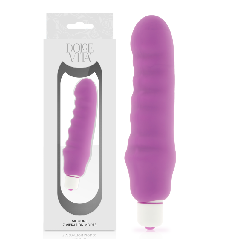 DOLCE VITA Genius Purple Silicone vibrator