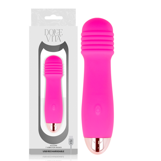 DOLCE VITA återladdningsbar vibrator tre pink