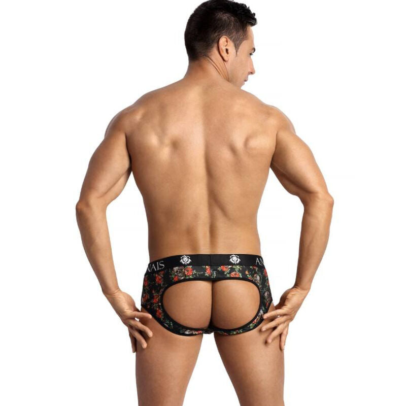 ANAIS MEN Power Jock Bikini XL med rosor och skallar