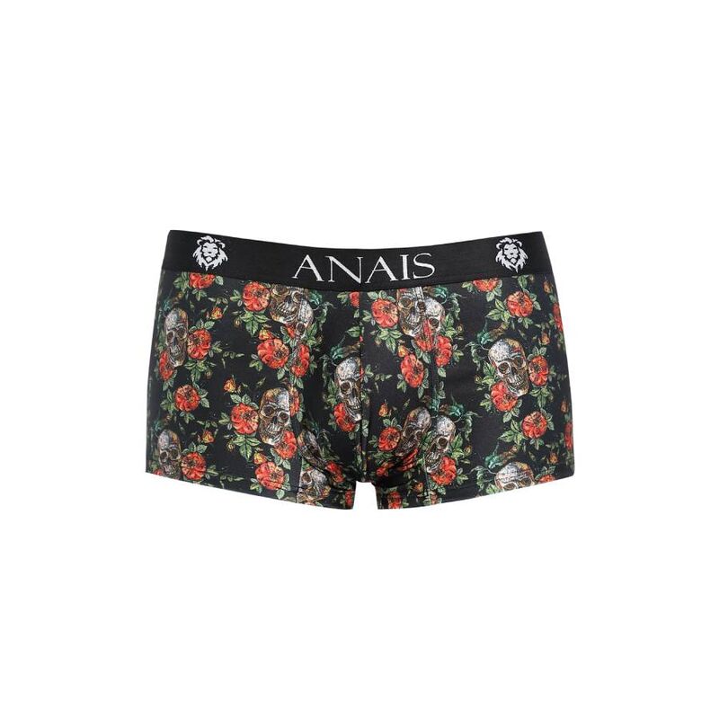 ANAIS MEN Power Boxer L med rosor och skallar