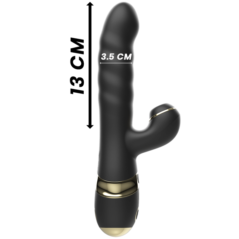 IBIZA Up & Down Vibrator med klitorissug