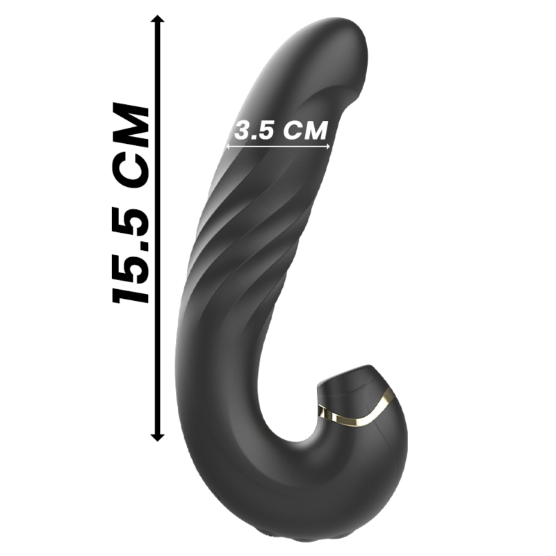 Ibiza Up&Down Vibrator för klitorisstimulans och G-punktsmassage