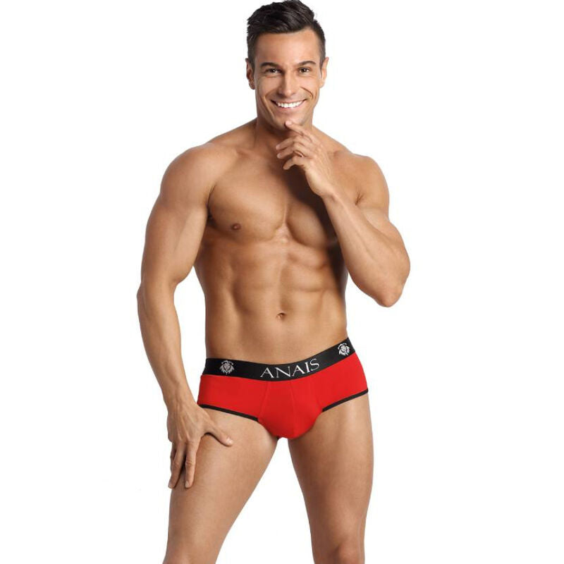 ANAIS MEN SOUL JOCK BIKINI L i röd mikrofiber