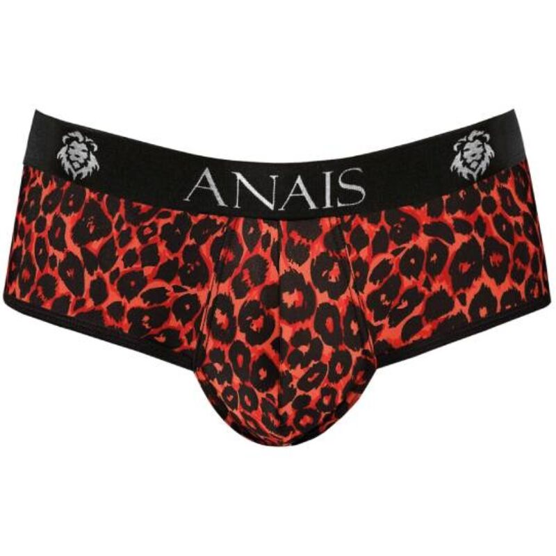 ANAIS MEN Tribal Jock Bikini XL i röd mikrofiber