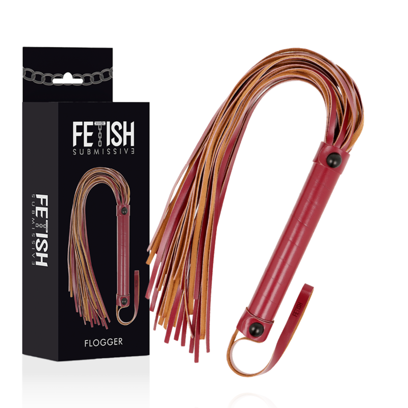 FETISH SUBMISSIVE DARK ROOM - VEGANSK LÄDERPISK