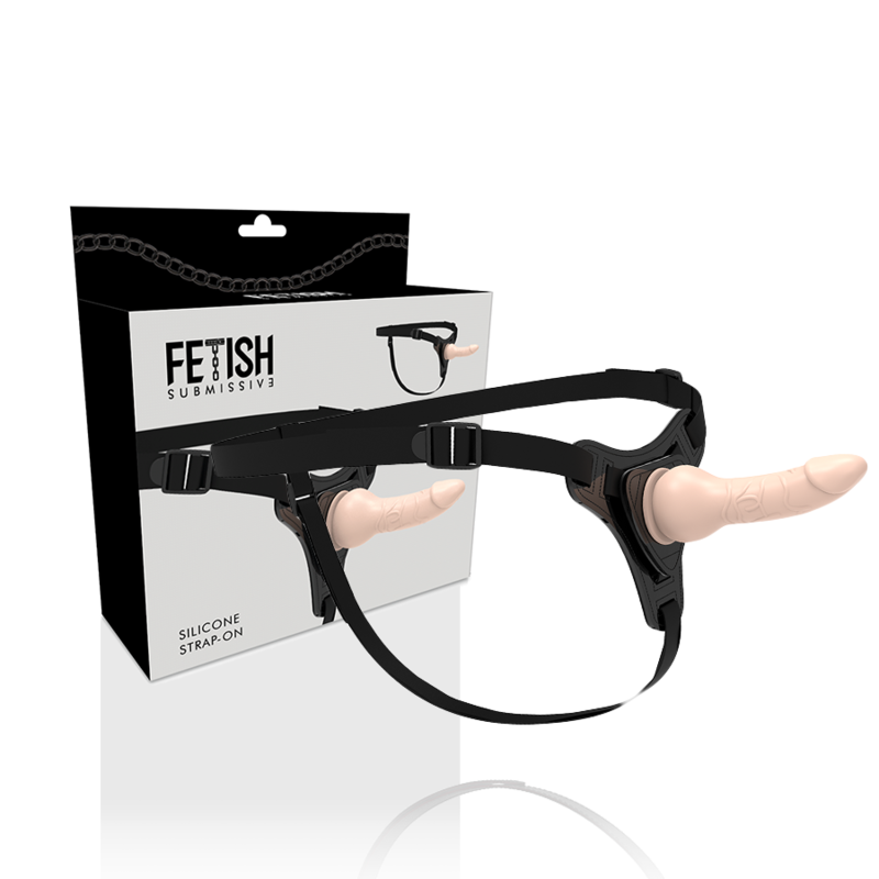 FETISH SUBMISSIVE HARNESS - KÖTTREALISTISK SILIKON 16 CM