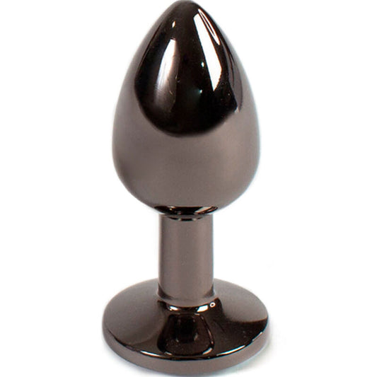 SECRETPLAY - GUNMETAL BUTTPLUG LITEN 7 CM