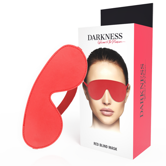 DARKNESS - HÖG KVALITET RÖD MASK