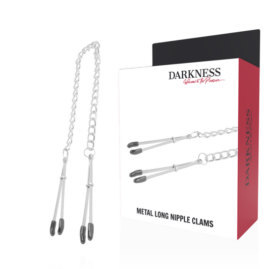 DARKNESS - Justerbara metallnipplar