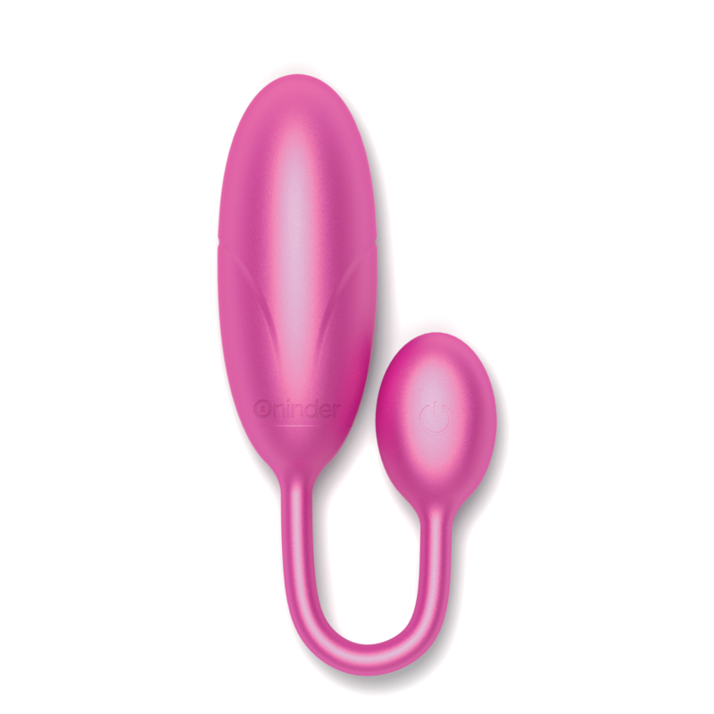 ONINDER Denver vibrerande ägg rosa 7 x 2,7 cm