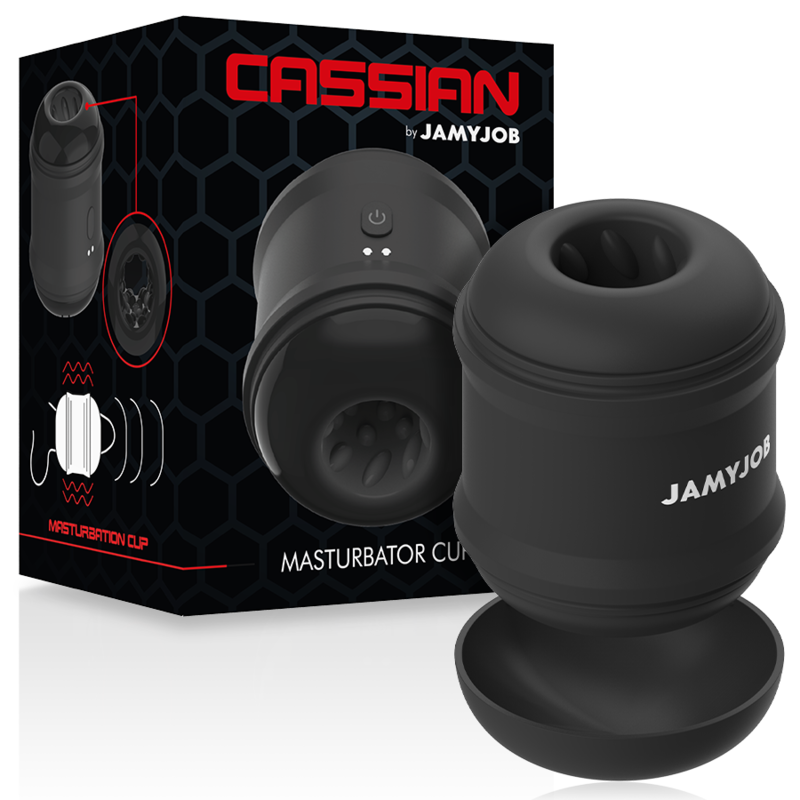 Jamyjob Cassian masturbator cup i svart