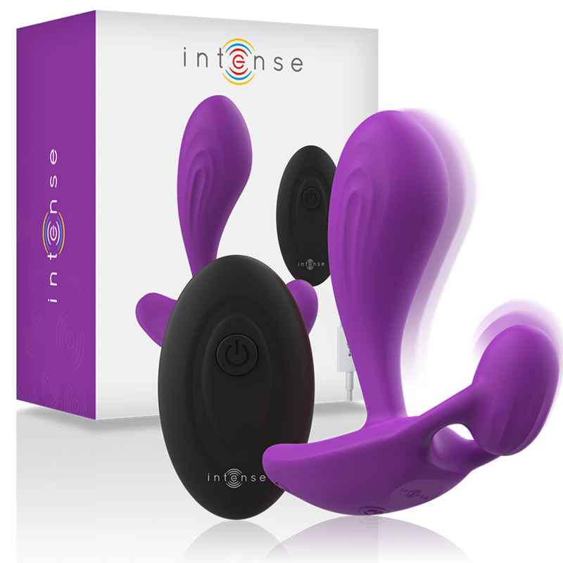 INTENSE - SHELLY PLUG ANAL FJÄRRKONTROLL LILA