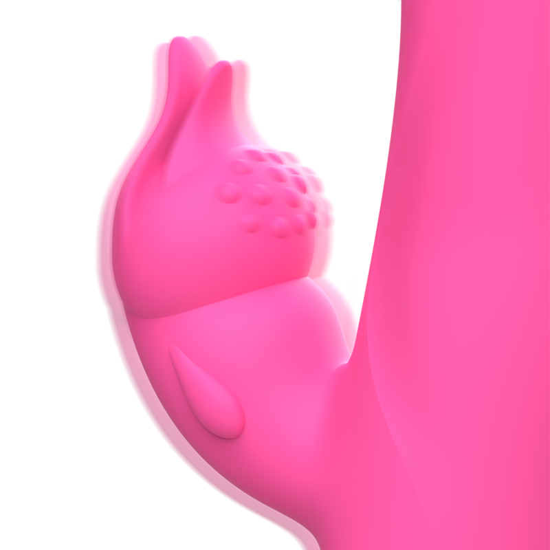 Intense™ Julio Rabbit Vibrator i rosa silikon