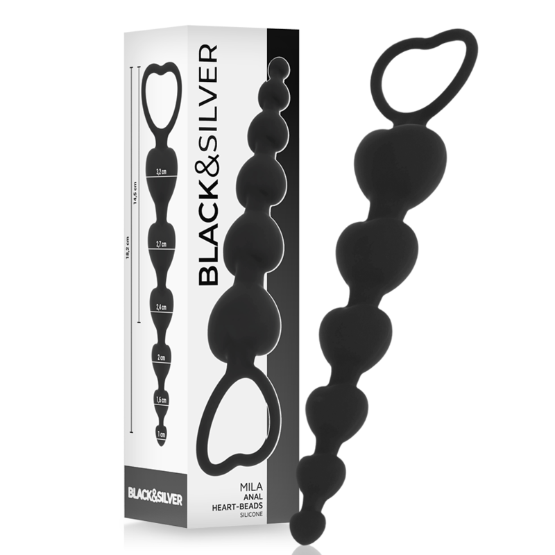Black&Silver Milan analkulor 18 cm