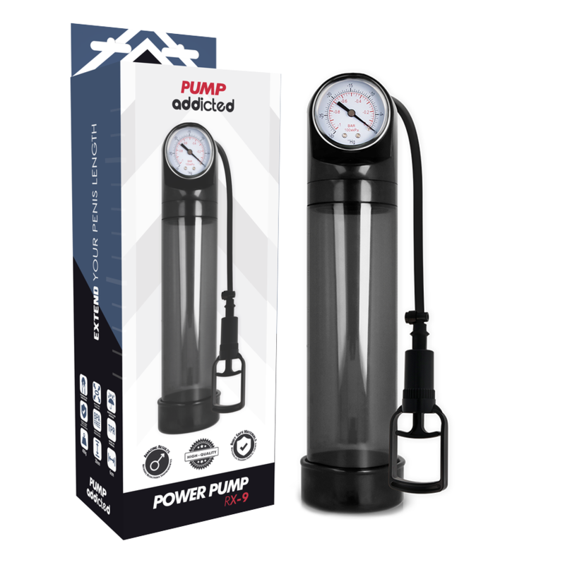 PUMP ADDICTED RX9 BLACK penispump