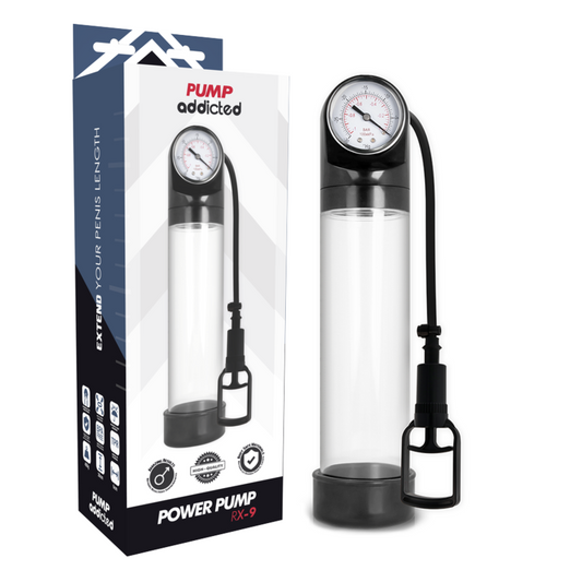 PUMP ADDICTED RX9 TRANSPARENT penispump
