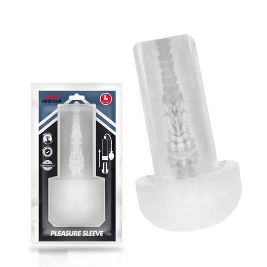 PUMP ADDICTED Pleasure Sleeve masturbator storlek L