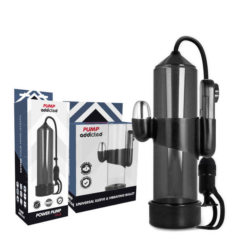 PUMP ADDICTED - RX5 SVART VIBRATOR