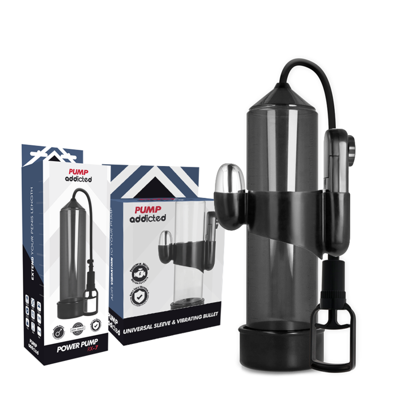 PUMP ADDICTED - RX7 SVART VIBRATOR