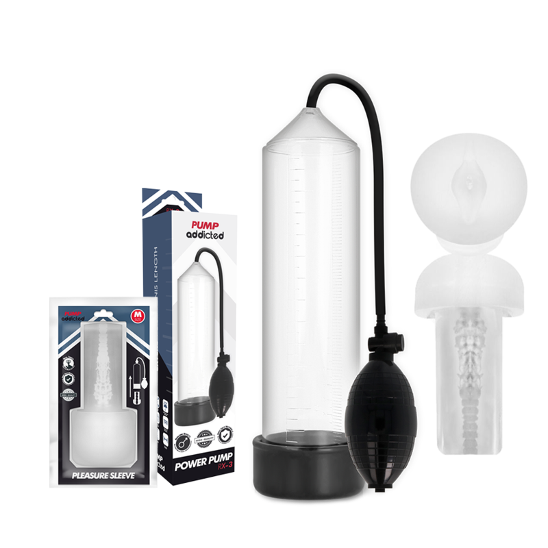 PUMP ADDICTED - RX3 TRANSPARENT MED NÖJESSLIDA